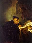 Abraham van der Hecken The Philosopher oil painting reproduction